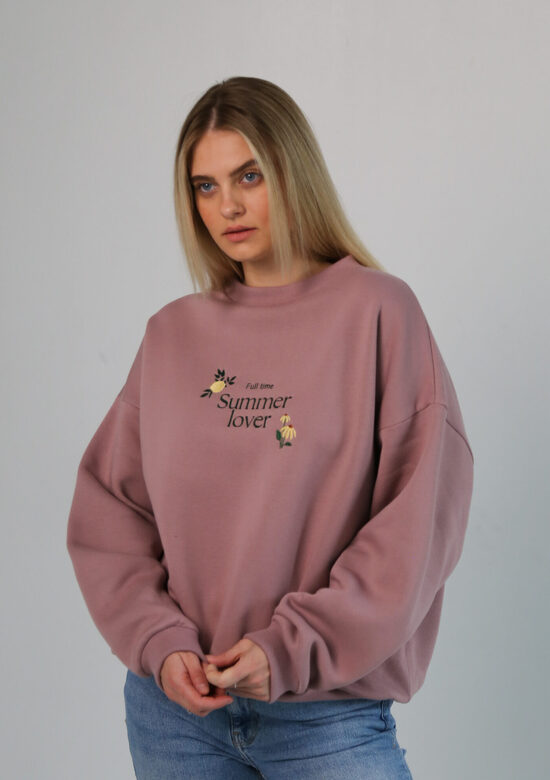 "Summer lover" rožinis džemperis”