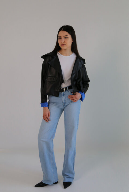 Dirbtinės odos švarkelis