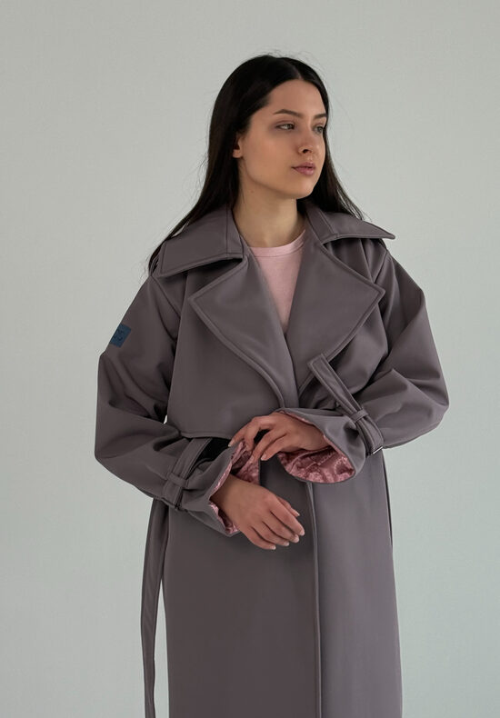 Storesnis paltas/lietpaltis "Silver story"